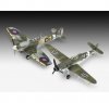 Revell 63710 Combat Set Messerschmitt Bf109G-10 & Spitfire Mk.V  1/72